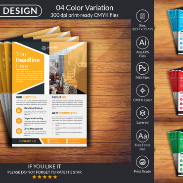 Design Flyer Corporate Identity 277408