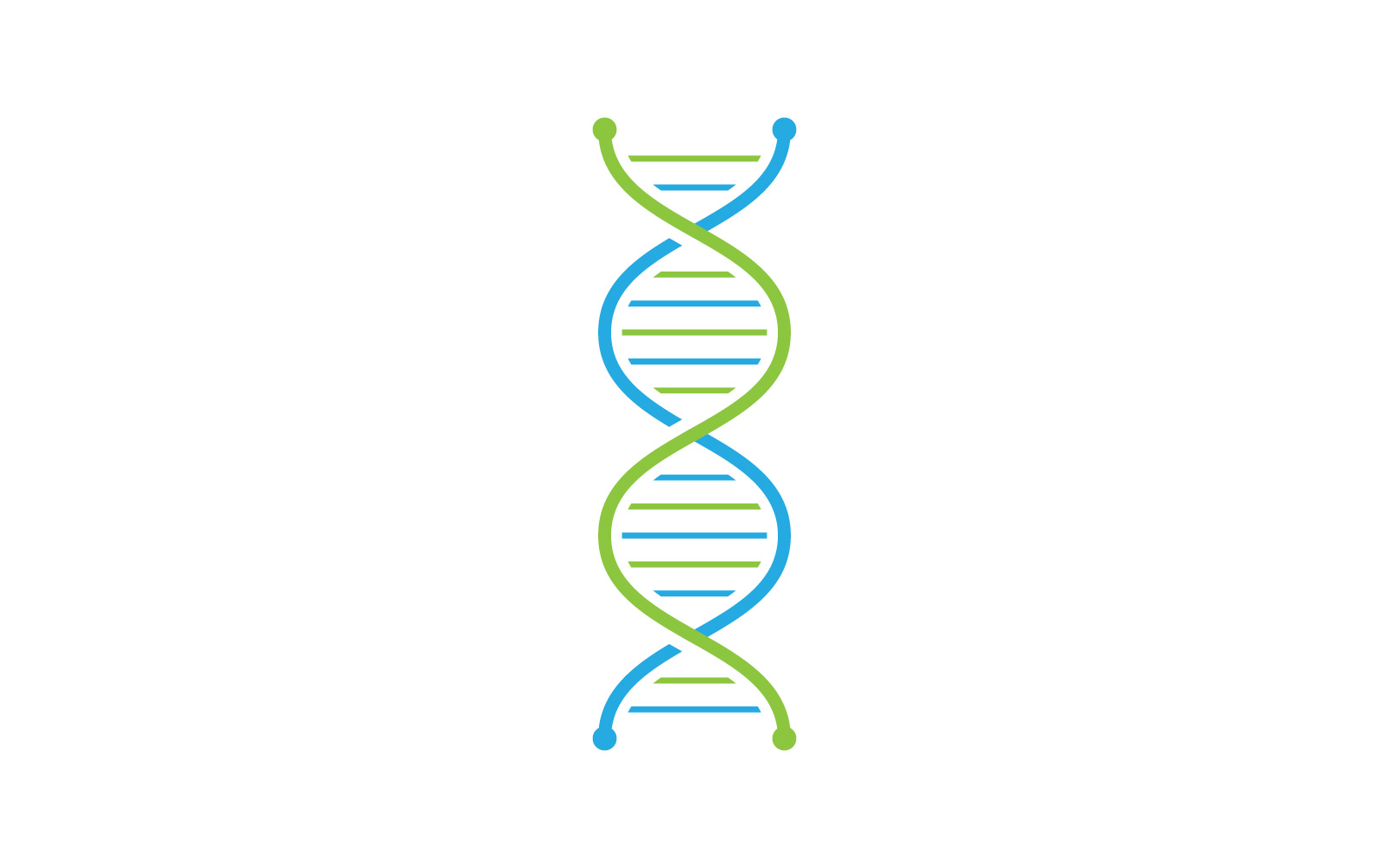 Science DNA template. Vector illustration. V1