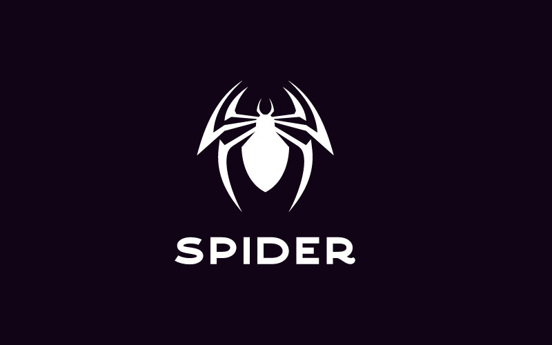 Awesome Spider Logo Design Template