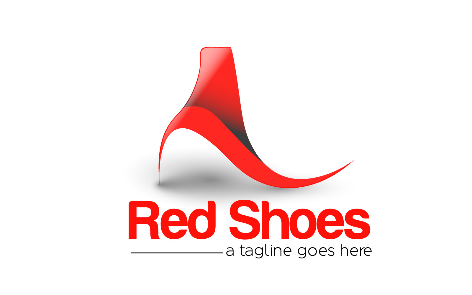 Red Shoes-branding-identity logo