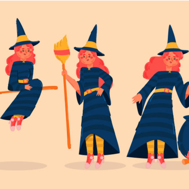 Witch Illustration Illustrations Templates 277559