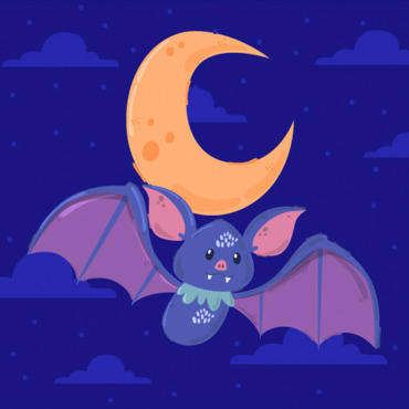 Bat Character Illustrations Templates 277560