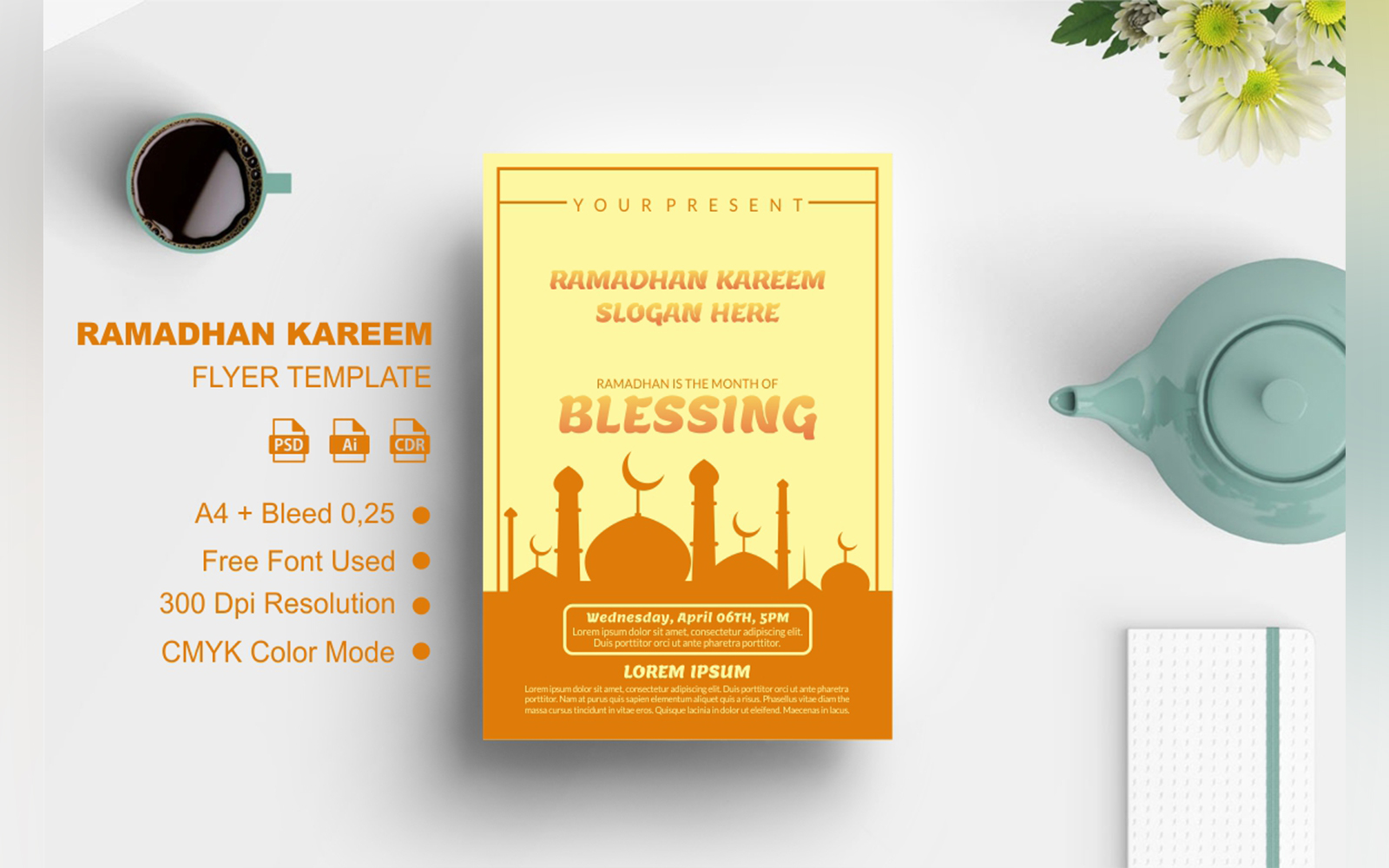 Ramadhan Kareem Flyer  Template