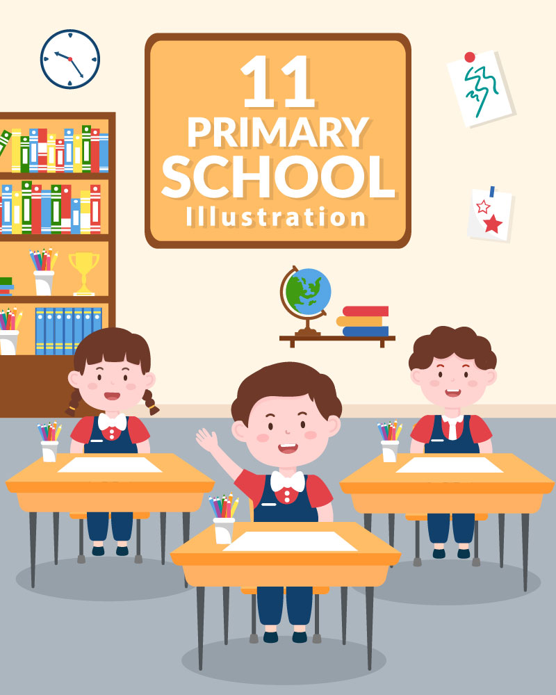 11 Primary School Illustration