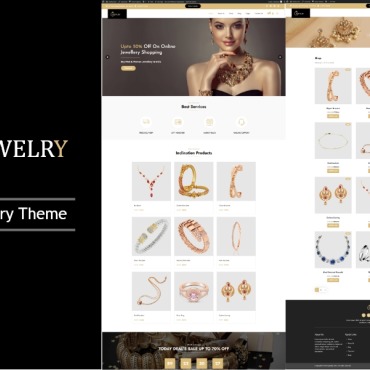 Jewelry Jewels WordPress Themes 277702