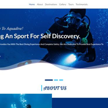 Club Coral Landing Page Templates 277711