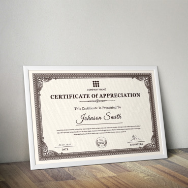 Appreciation Certificate Certificate Templates 277754