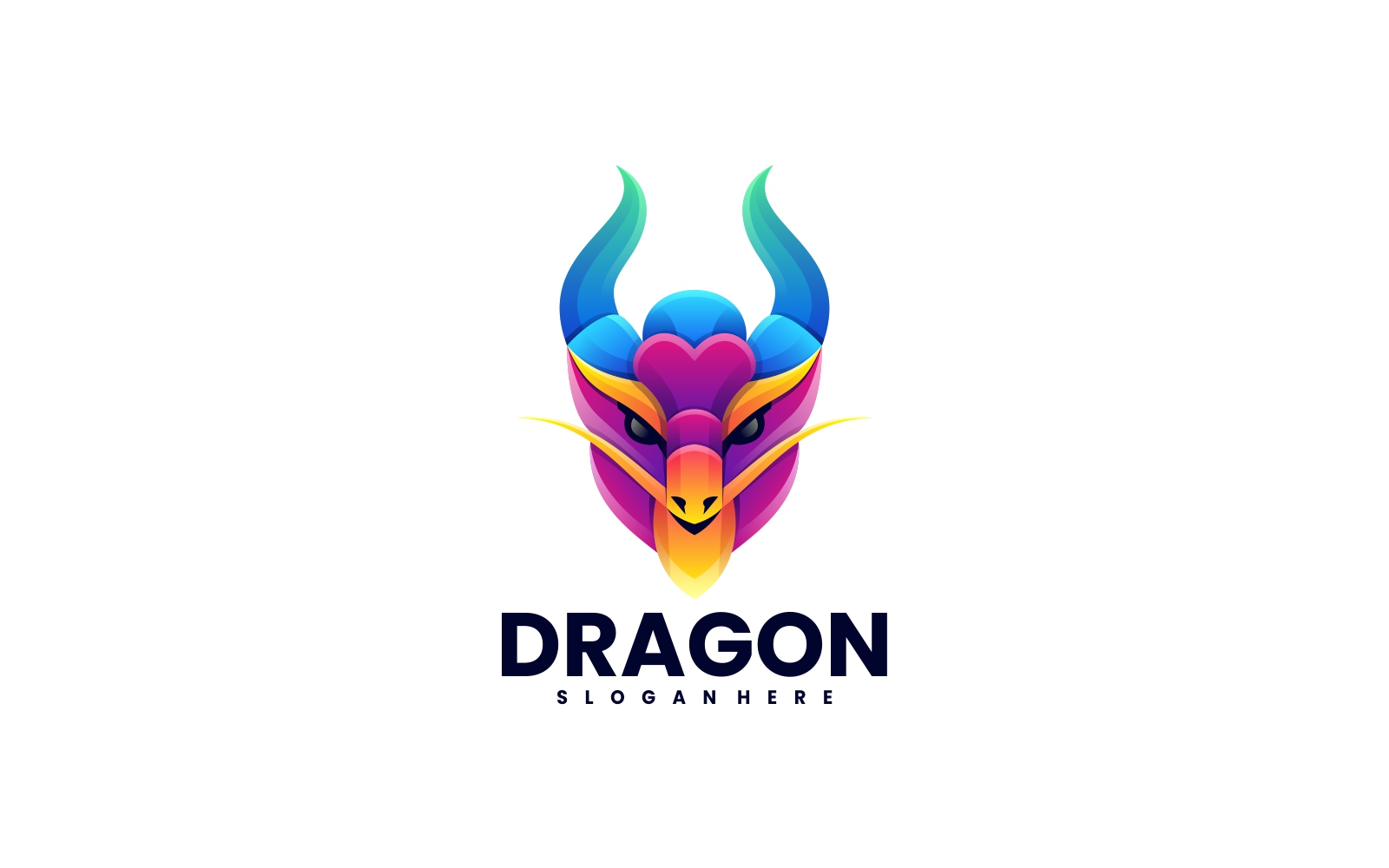 Dragon Gradient Colorful Logo Vol.2