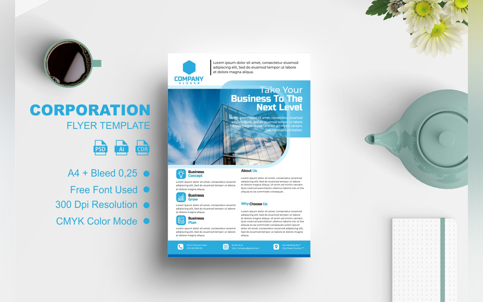 Business Company Flyer Template