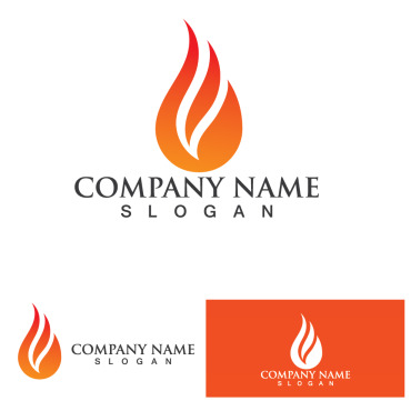 Flame Vector Logo Templates 277871