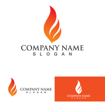 Flame Vector Logo Templates 277875