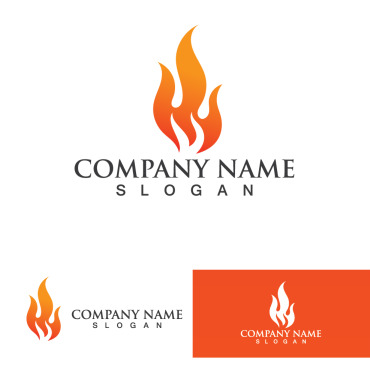 Flame Vector Logo Templates 277876