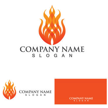 Flame Vector Logo Templates 277877