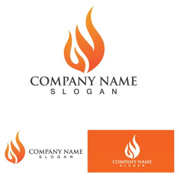 Flame Vector Logo Templates 277878