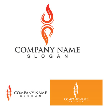 Flame Vector Logo Templates 277879