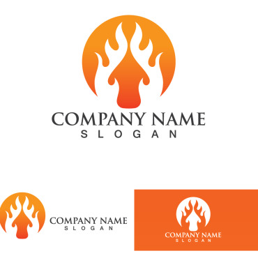 Flame Vector Logo Templates 277884