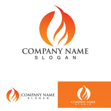 Flame Vector Logo Templates 277893