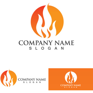 Flame Vector Logo Templates 277894