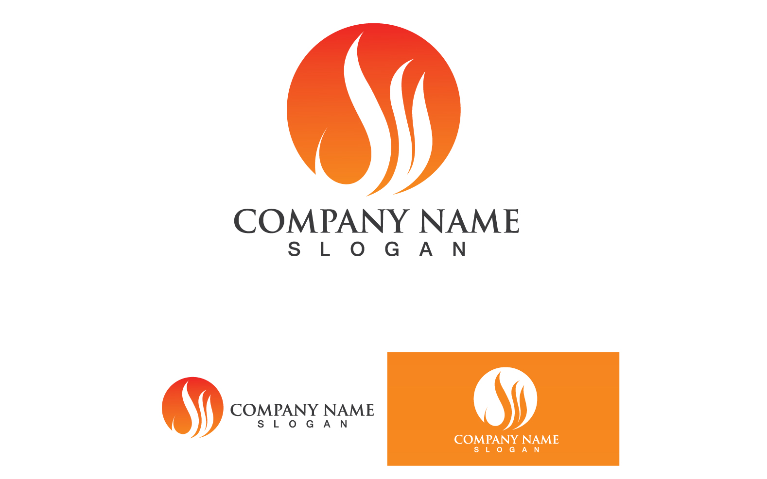 Fire Burn And Flame Logo Vector V37