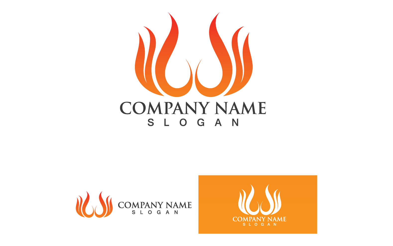 Fire Burn And Flame Logo Vector V38