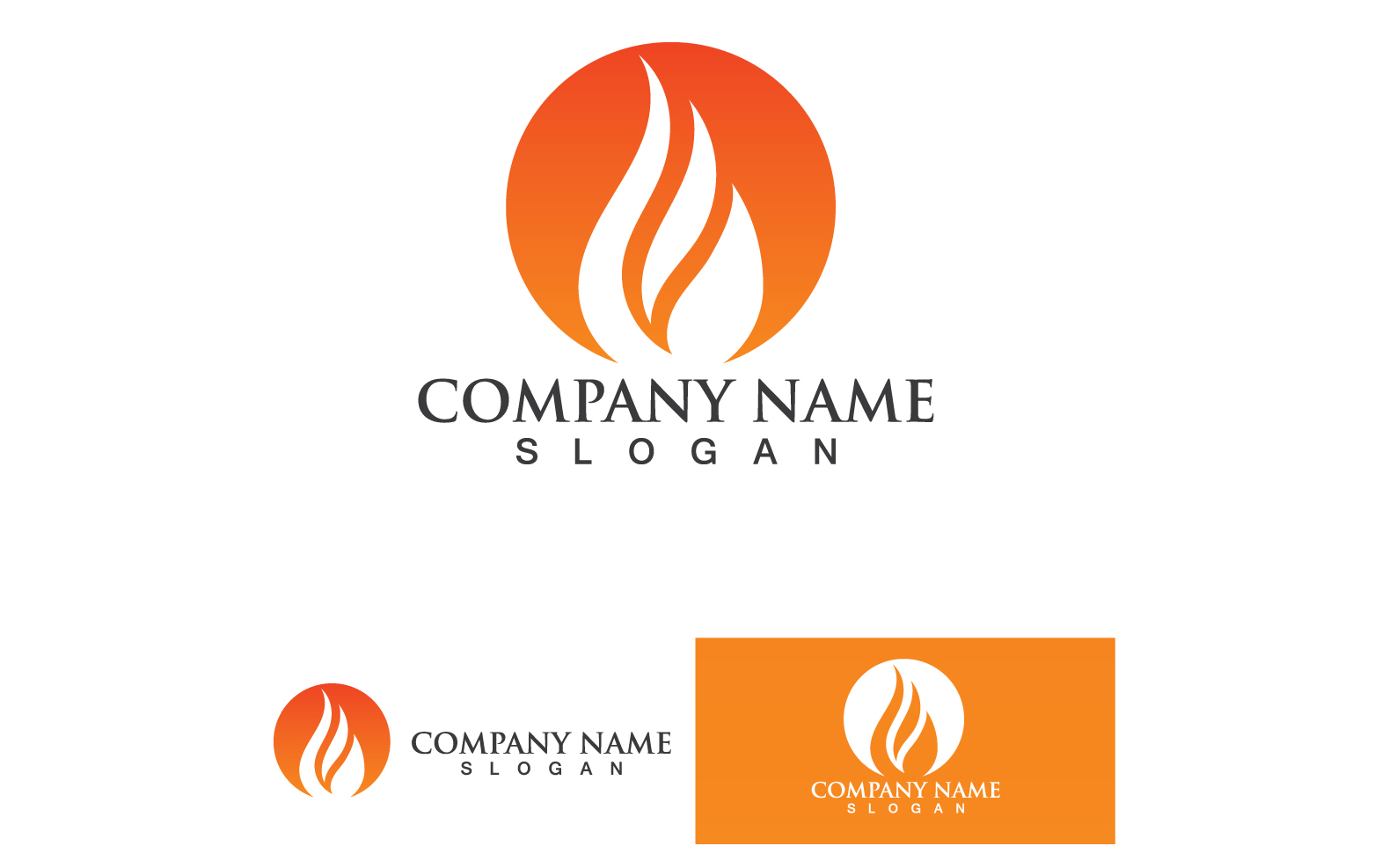 Fire Burn And Flame Logo Vector V39