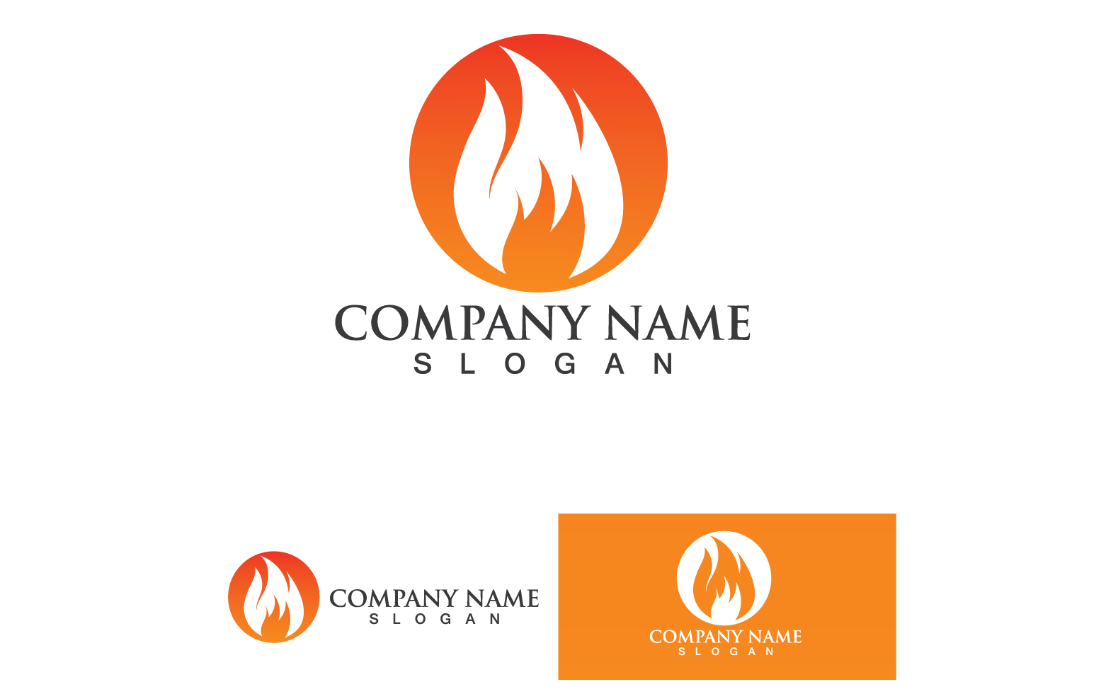 Fire Burn And Flame Logo Vector V40
