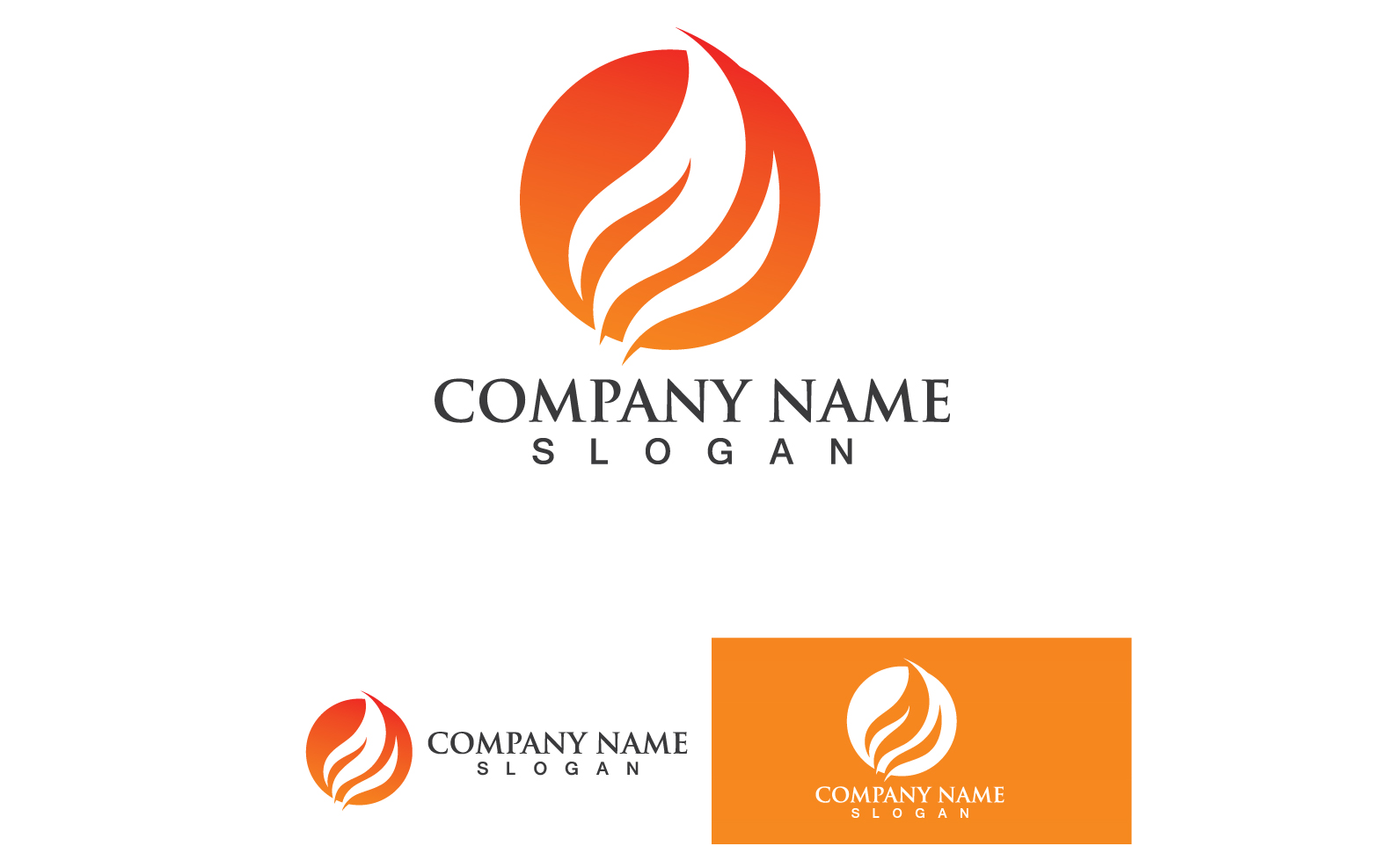 Fire Burn And Flame Logo Vector V43