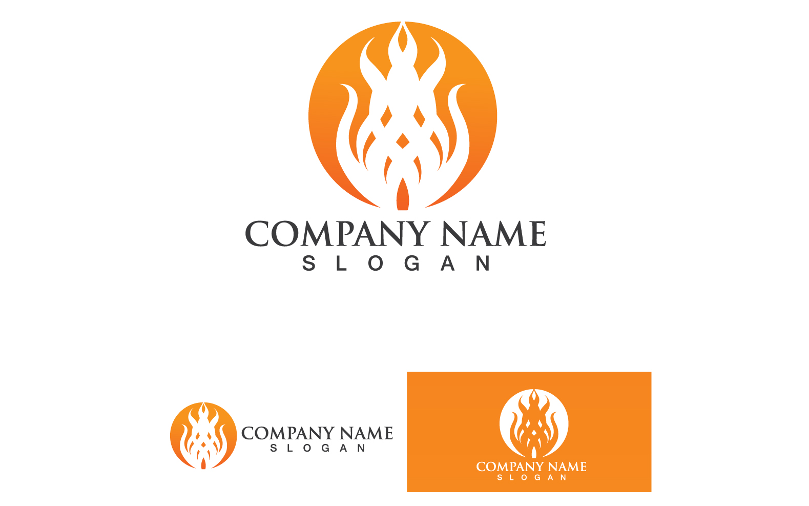 Fire Burn And Flame Logo Vector V45