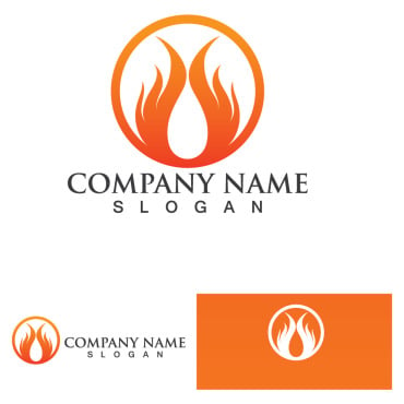 Flame Vector Logo Templates 277906