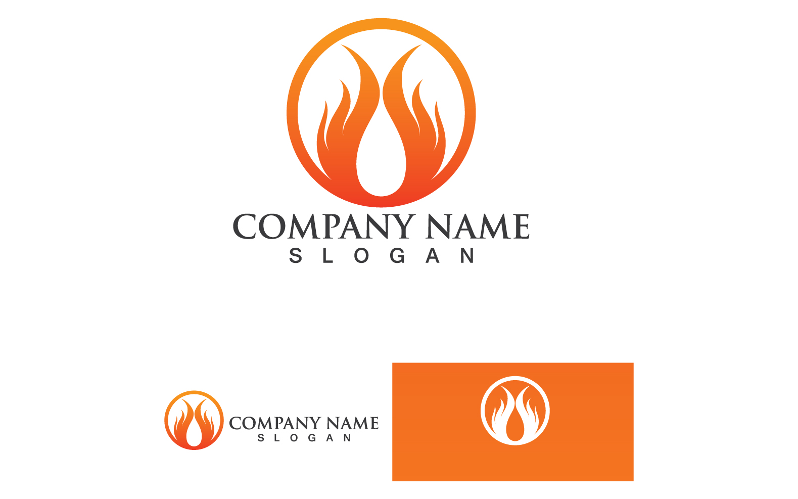 Fire Burn And Flame Logo Vector V47