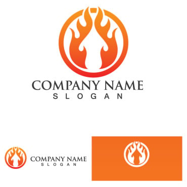 Flame Vector Logo Templates 277911