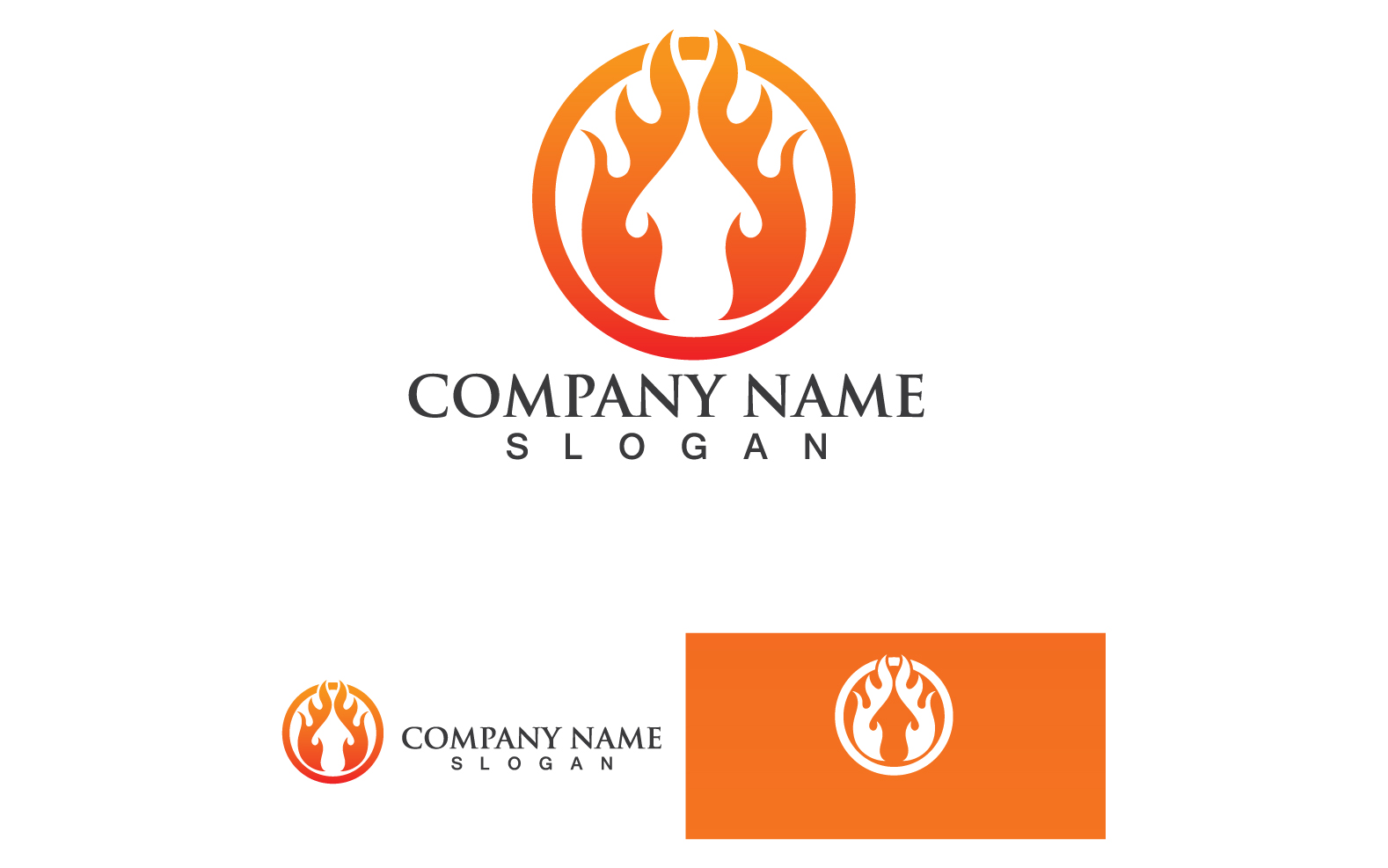 Fire Burn And Flame Logo Vector V52