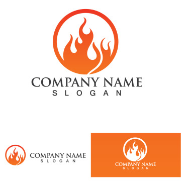 Flame Vector Logo Templates 277912