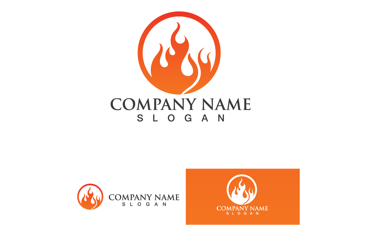 Fire Burn And Flame Logo Vector V53