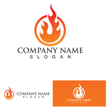 Flame Vector Logo Templates 277915