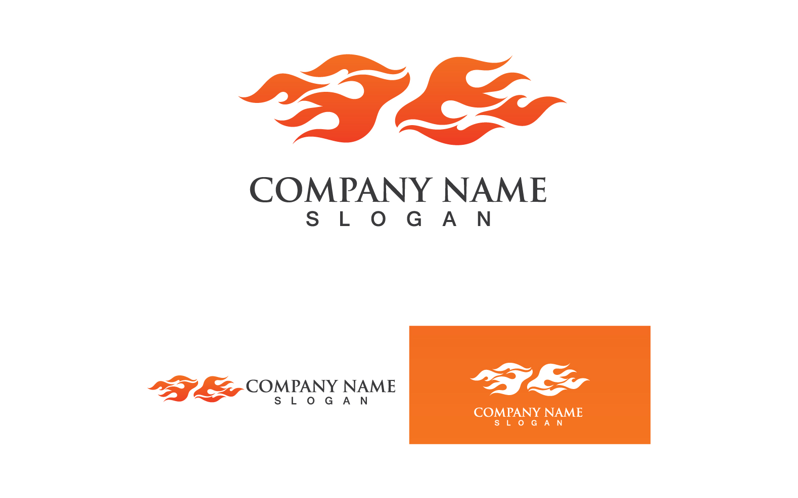 Wing Bird Business Logo Your Company Name V50