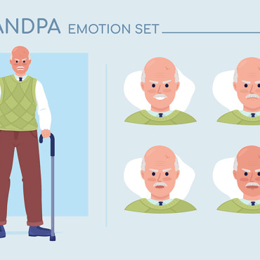 Character Emotion Illustrations Templates 278339