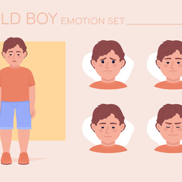 Character Emotion Illustrations Templates 278343