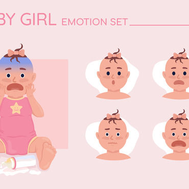 Character Emotion Illustrations Templates 278347