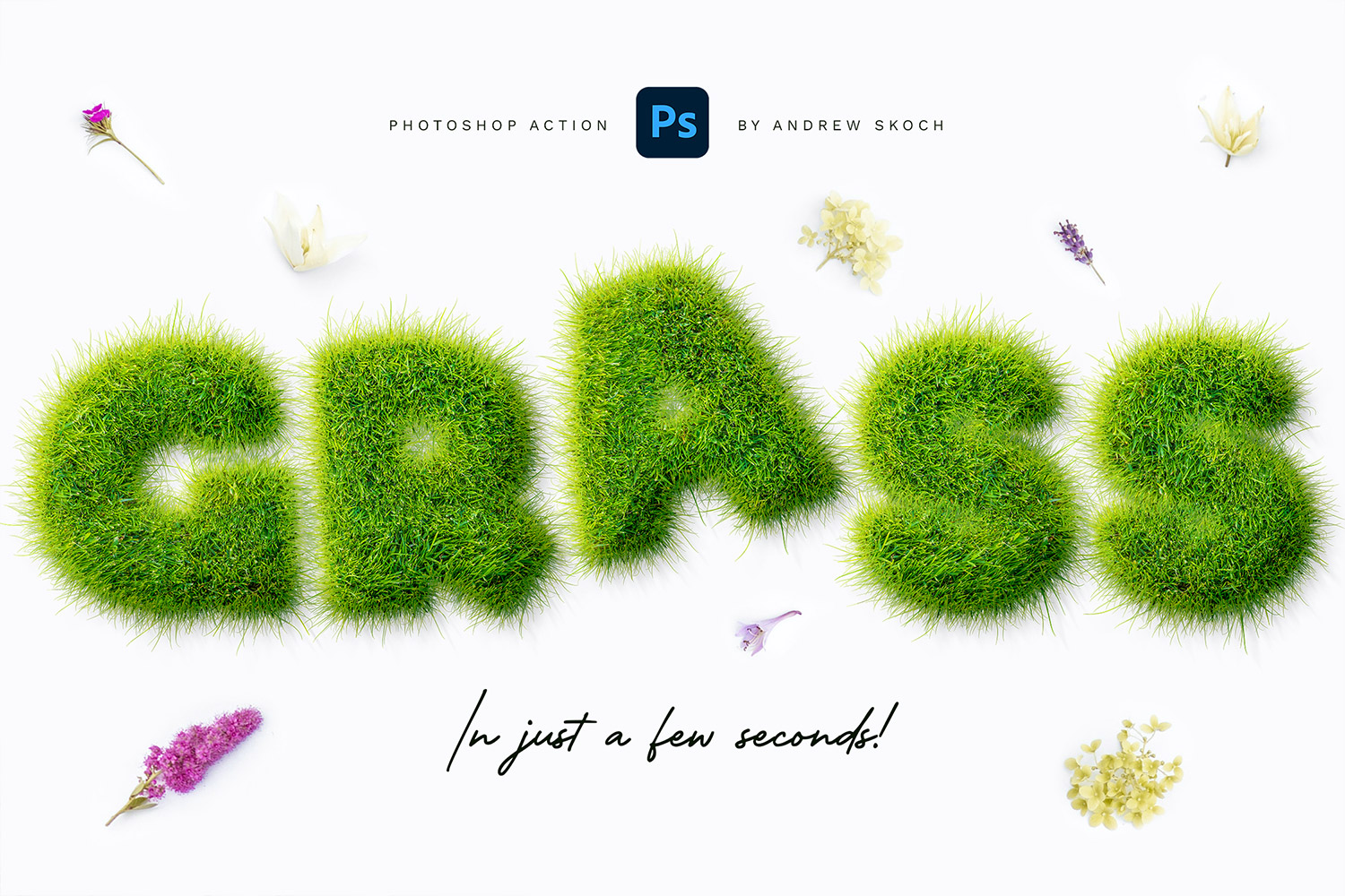 Realistic Grass - Photoshop Action