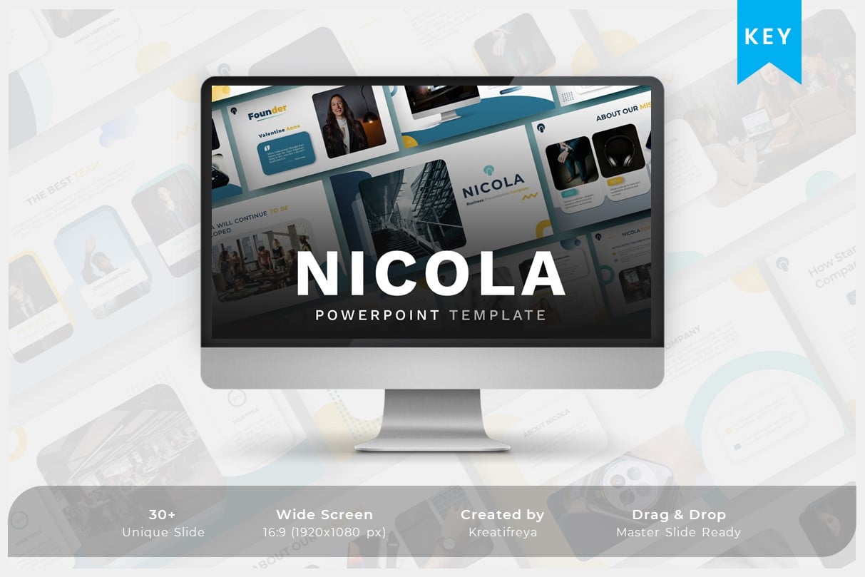 Nicola - Creative Business Keynote Template