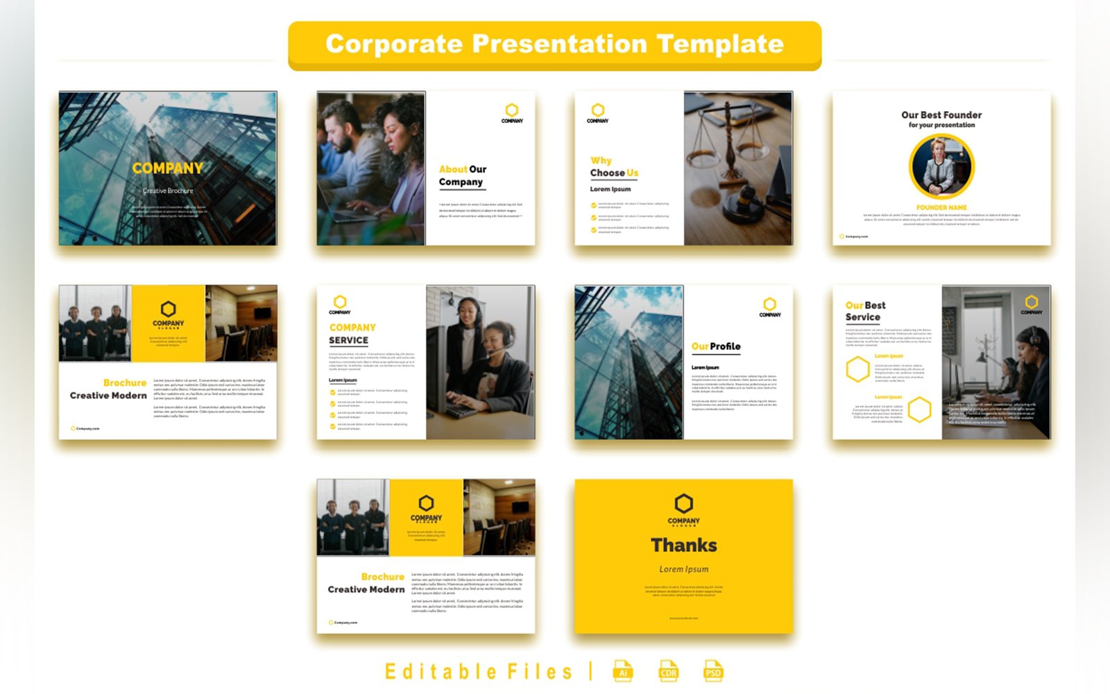 Corporate Presentation Template