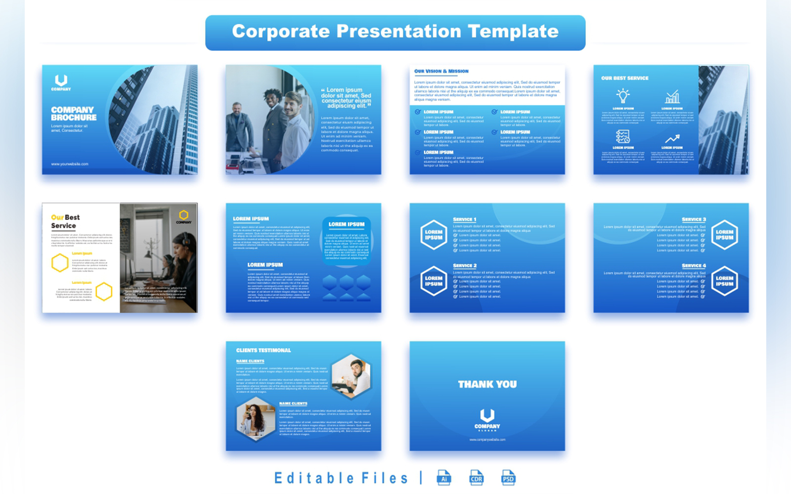 Company Brochure Template