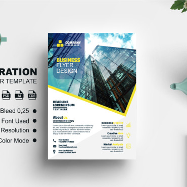 Print Template Corporate Identity 278575