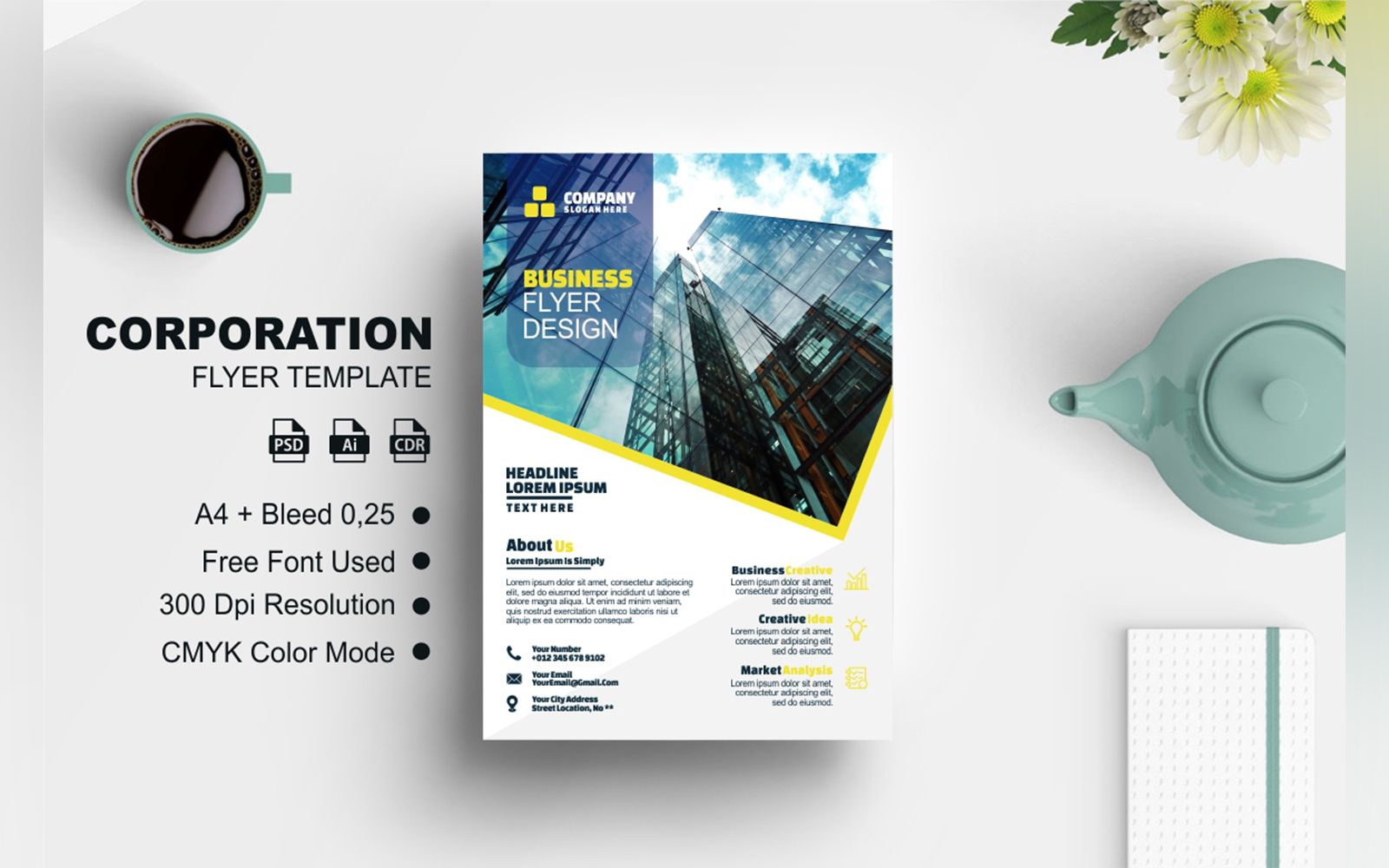 Business Flyer Design Template 2