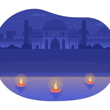 Diwali Jal Illustrations Templates 278682