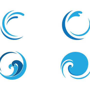 Illustration Water Logo Templates 278980