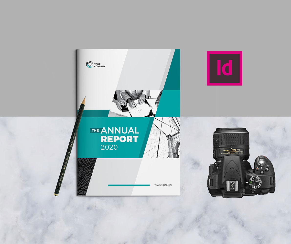Modern Business Annual Report Template