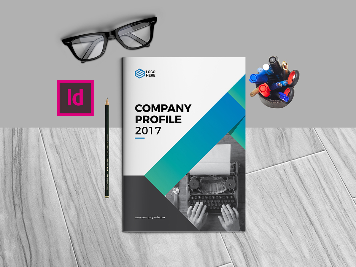 Modern Corporate Business Profile Template Ind