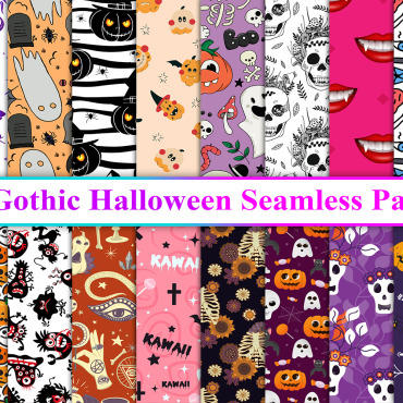 Halloween Seamless Backgrounds 279091